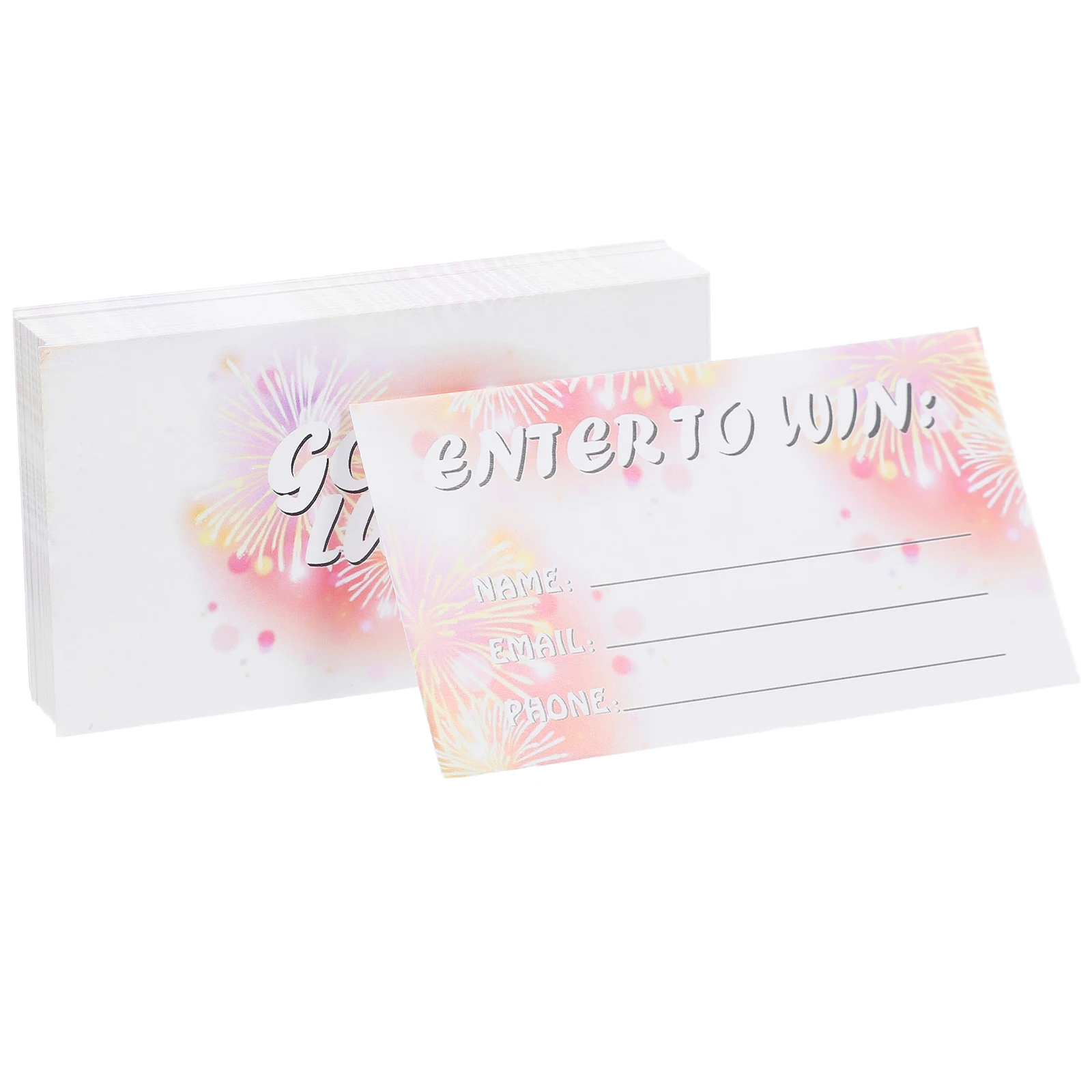 300 Pcs Raffle Tickets Lottery Ticket Form Carnival Empty Tickets Auction Adults Fundraiser Door Prize Trade Show Smooth Card
300 Pcs Raffle Tickets Lottery Ticket Form Carnival Empty Tickets Auction Adults Fundraiser Door Prize Trade Show Smooth Card