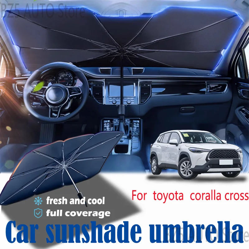 For toyota Coralla cross front windshield panel, sun visor, summer accessories, heat insulation, sun shading, or sun protection
For toyota Coralla cross front windshield panel, sun visor, summer accessories, heat insulation, sun shading, or sun protection