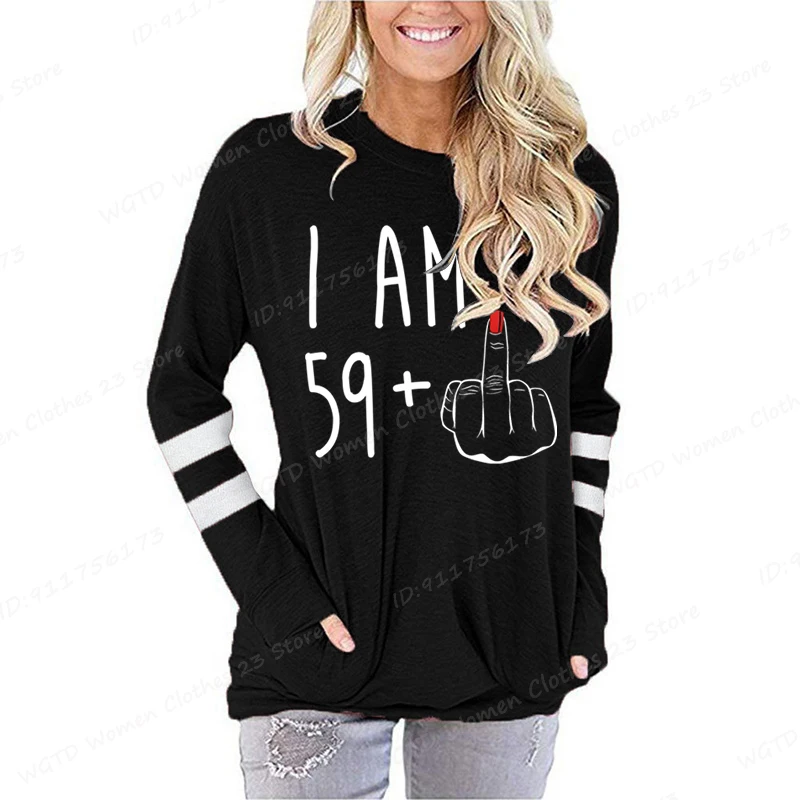 Sweatshirts For Women Birthday Gifts Blouses I Am 59 Print Sweatshirts Retro Birthday Party Tops Long Sleeves Pocket Winter Tops
Sweatshirts For Women Birthday Gifts Blouses I Am 59 Print Sweatshirts Retro Birthday Party Tops Long Sleeves Pocket Winter Tops
