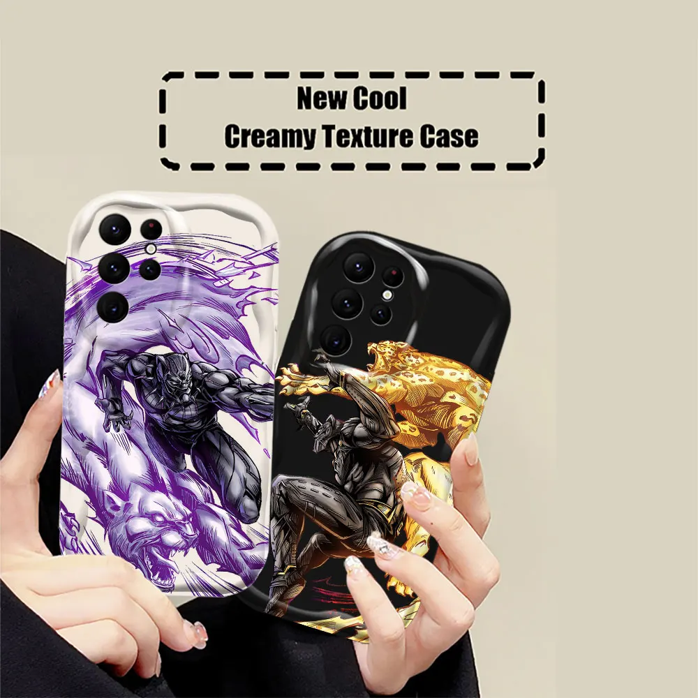 Marvel Black Panther Leopard Phone Case For Samsung Galaxy S24 S23 S22 S21 S20 Ultra Plus Fe A55 A54 A53 A52 S A51 3D Wave Cover
Marvel Black Panther Leopard Phone Case For Samsung Galaxy S24 S23 S22 S21 S20 Ultra Plus Fe A55 A54 A53 A52 S A51 3D Wave Cover