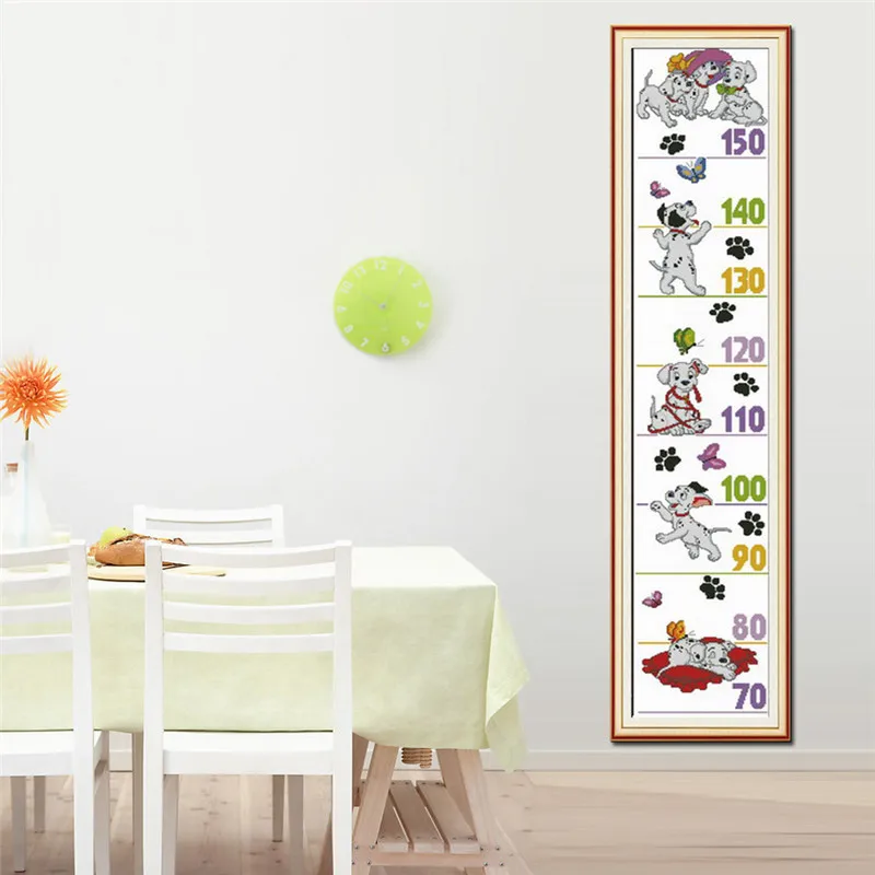 SG018 Height Chart Table With Length Scale Baby Counted Cross Stitch Kit Cross-stitching Package Cross Stich Gift to Your Baby
SG018 Height Chart Table With Length Scale Baby Counted Cross Stitch Kit Cross-stitching Package Cross Stich Gift to Your Baby