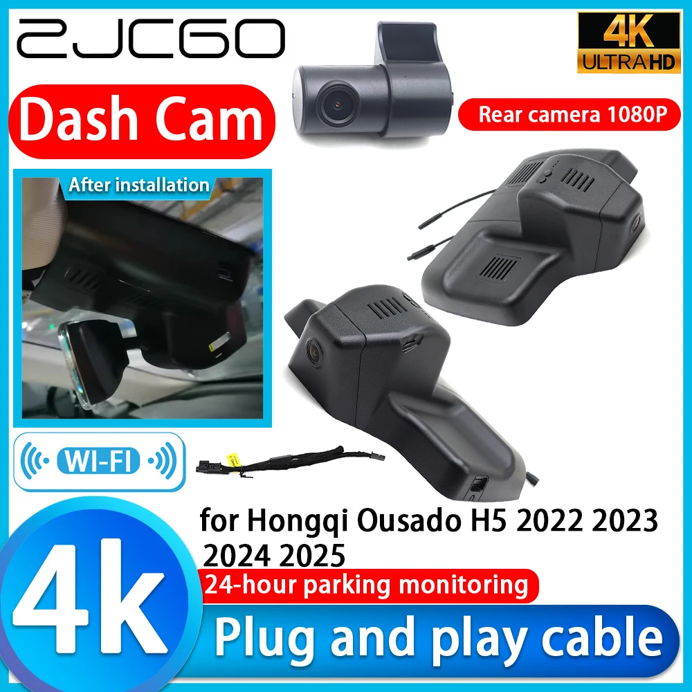 for Hongqi Ousado H5 2022 2023 2024 2025 4K DVR Dash Cam Car Camera UHD Sony Lens 24h Parking Monitor Video Recorder Recording
for Hongqi Ousado H5 2022 2023 2024 2025 4K DVR Dash Cam Car Camera UHD Sony Lens 24h Parking Monitor Video Recorder Recording