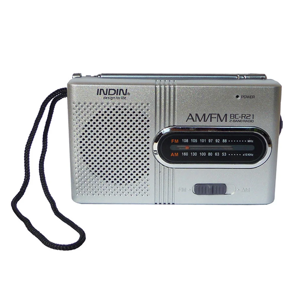 Portable AM/FM Dual Band Radio Receiver Portable Player Built in Speaker with Standard 3.5MM Headphones Jack
Portable AM/FM Dual Band Radio Receiver Portable Player Built in Speaker with Standard 3.5MM Headphones Jack