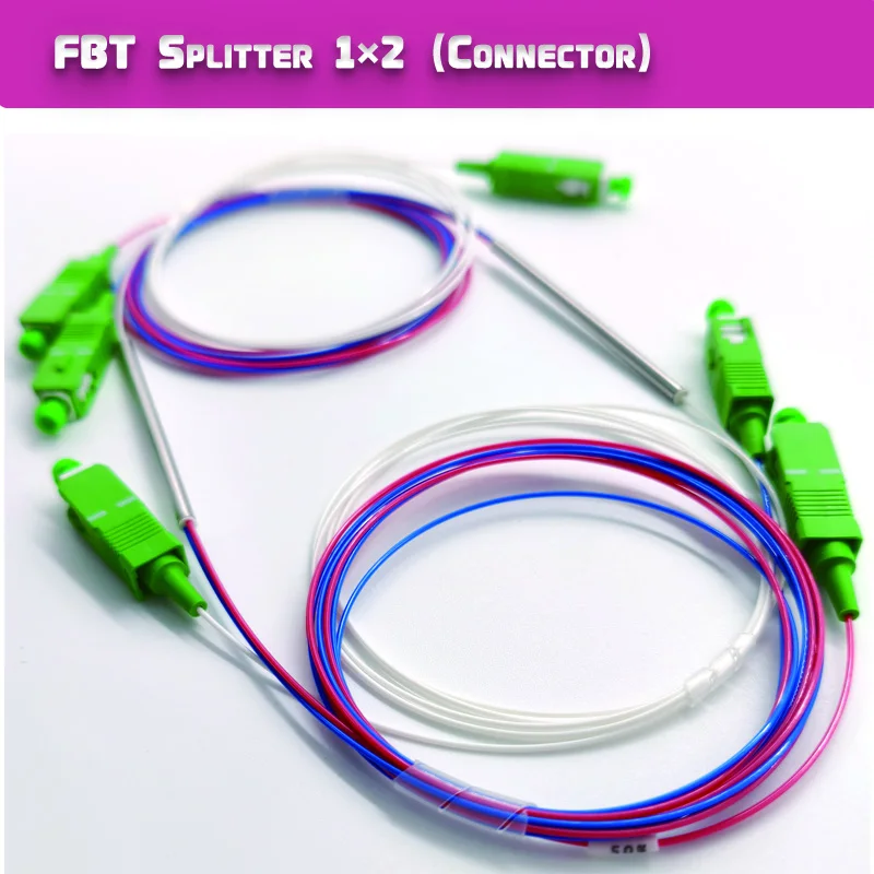 FBT Fiber Splitter with Connector Spectroscope SC/APC1/2 Single Mode Fiber Splitter Spectroscope Customizable Unbalance Coupler
FBT Fiber Splitter with Connector Spectroscope SC/APC1/2 Single Mode Fiber Splitter Spectroscope Customizable Unbalance Coupler