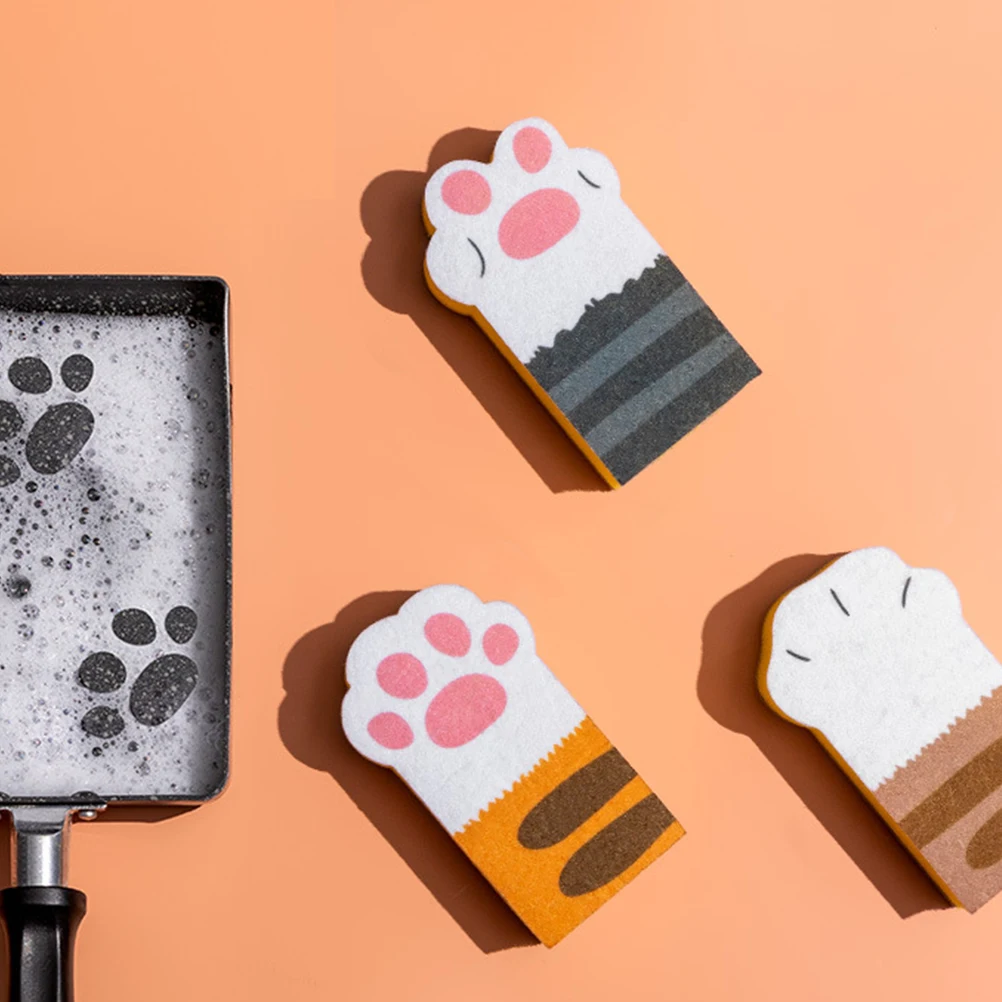 3pcs Cleaning Sponge Kitchen Cat Scrubber Dishwashing Durable Practical Cartoon Bubble Grip Helper Home Restaurant
3pcs Cleaning Sponge Kitchen Cat Scrubber Dishwashing Durable Practical Cartoon Bubble Grip Helper Home Restaurant