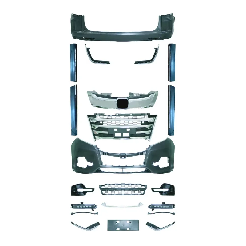 Suitable for Honda Odyssey 2015-2020, Upgrade to 2020+ Spiderman Style Full Body Kit, Front Bumper and Grille
Suitable for Honda Odyssey 2015-2020, Upgrade to 2020+ Spiderman Style Full Body Kit, Front Bumper and Grille