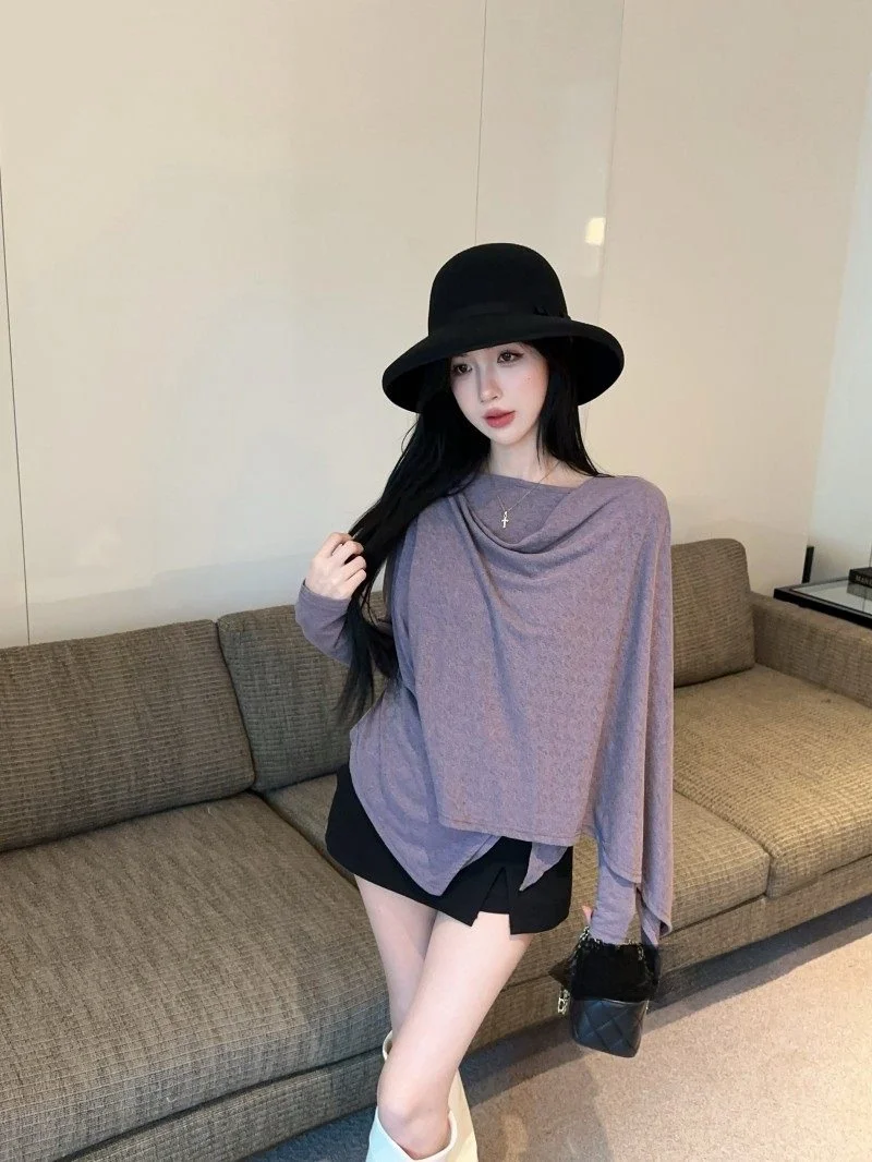 Зимний женский модный комплект 2021, длинный асимметричный топ с шарфом и воротником-стойкой, юбка трапециевидной формы, повседневный универсальный цвет
Зимний женский модный комплект 2021, длинный асимметричный топ с шарфом и воротником-стойкой, юбка трапециевидной формы, повседневный универсальный цвет