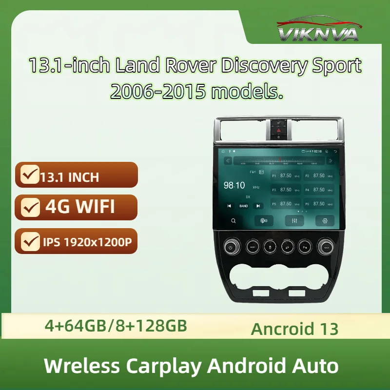 Автомагнитола DSP Auto Carplay 13" Android 14.0 8G+256G 8-ядерный процессор, GPS, WIFI, BT, 0.5 Radio RDS для Land Rover Freelander 2 2007-2015
Автомагнитола DSP Auto Carplay 13" Android 14.0 8G+256G 8-ядерный процессор, GPS, WIFI, BT, 0.5 Radio RDS для Land Rover Freelander 2 2007-2015