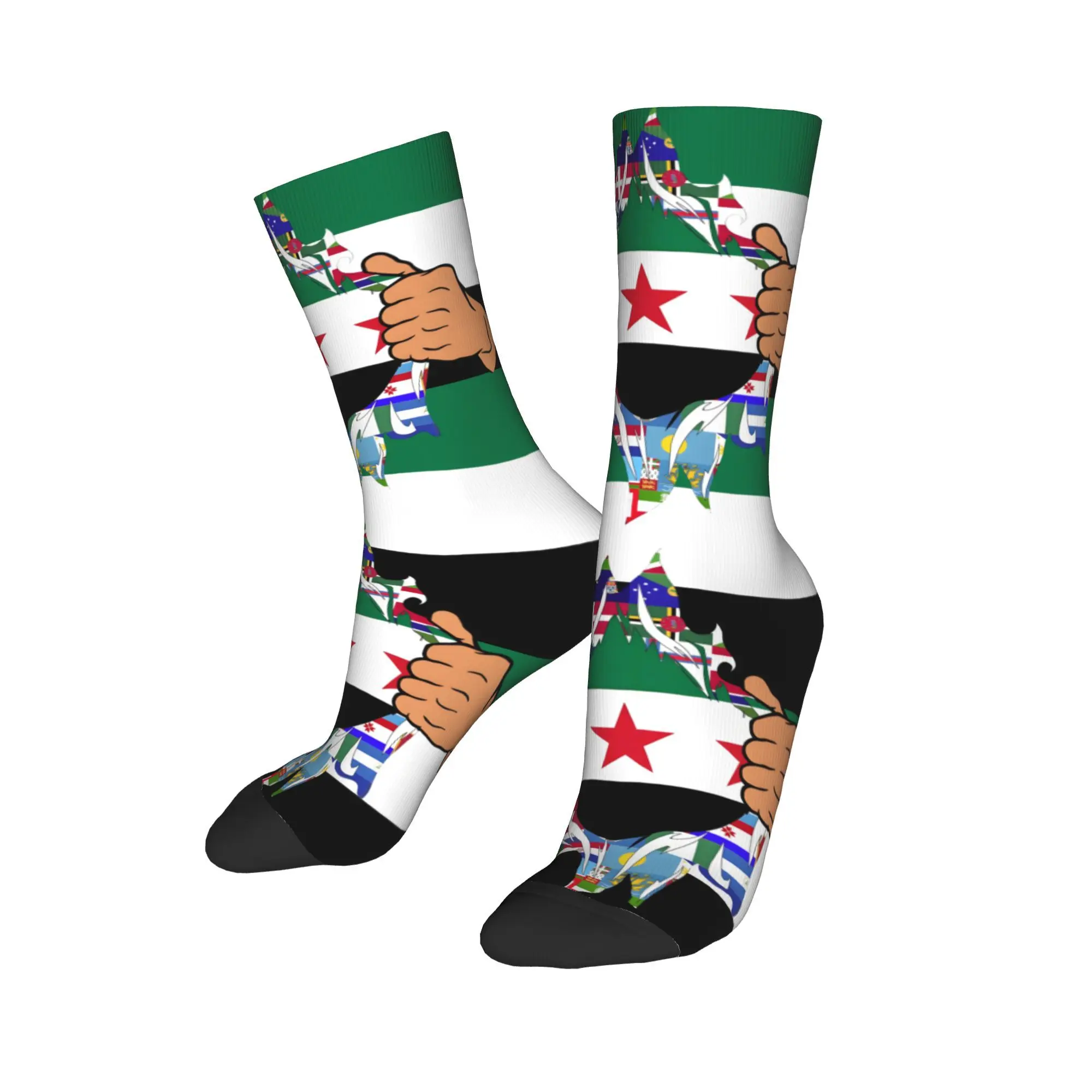 Custom Fun Printing Syria Tear Open The Crack Socks for Men Women Stretch Summer Autumn Winter Crew Socks
Custom Fun Printing Syria Tear Open The Crack Socks for Men Women Stretch Summer Autumn Winter Crew Socks
