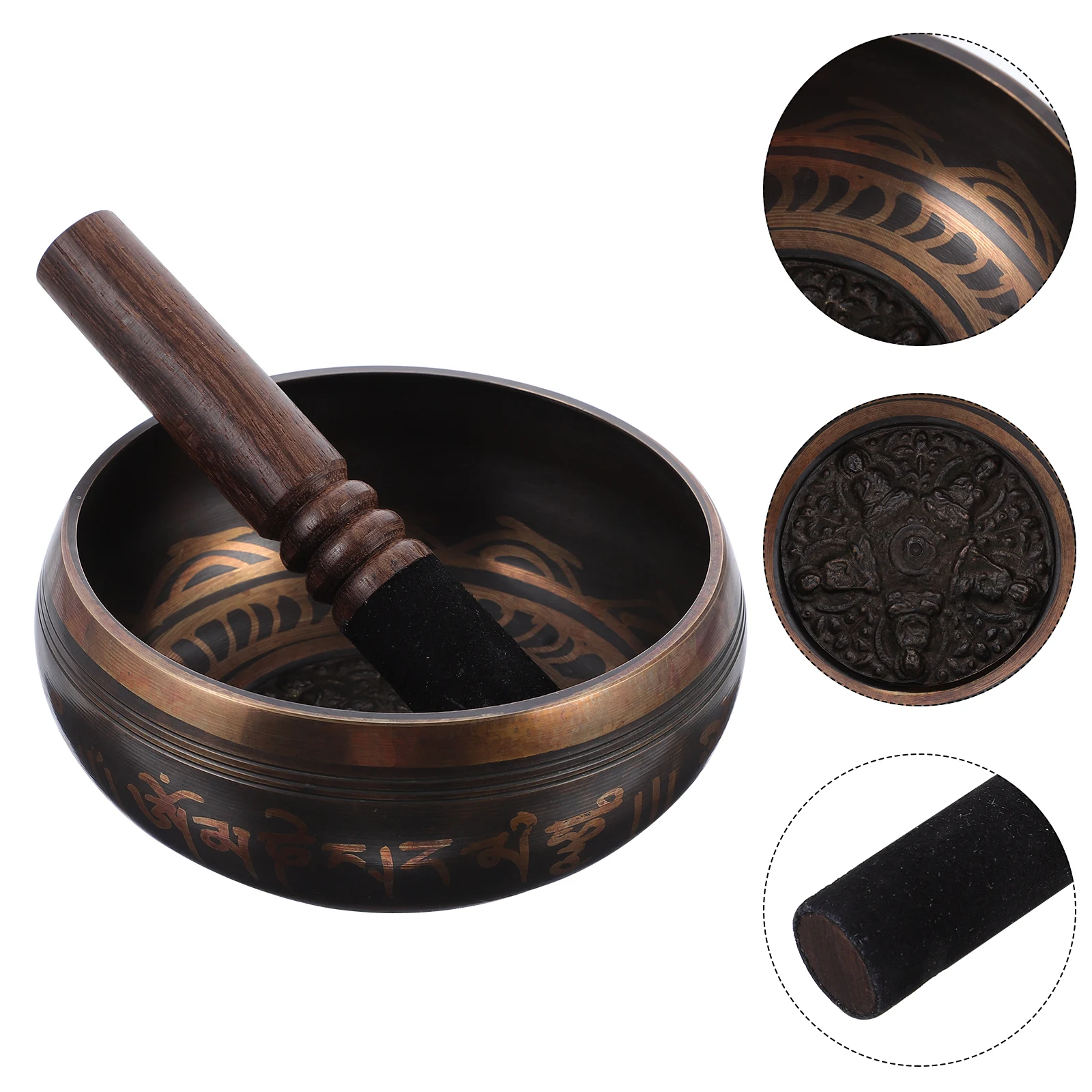 Meditation Bowl Buddha Sound Music Instrument Praise Gift Prayer Wood Musical Yoga Accessories
Meditation Bowl Buddha Sound Music Instrument Praise Gift Prayer Wood Musical Yoga Accessories