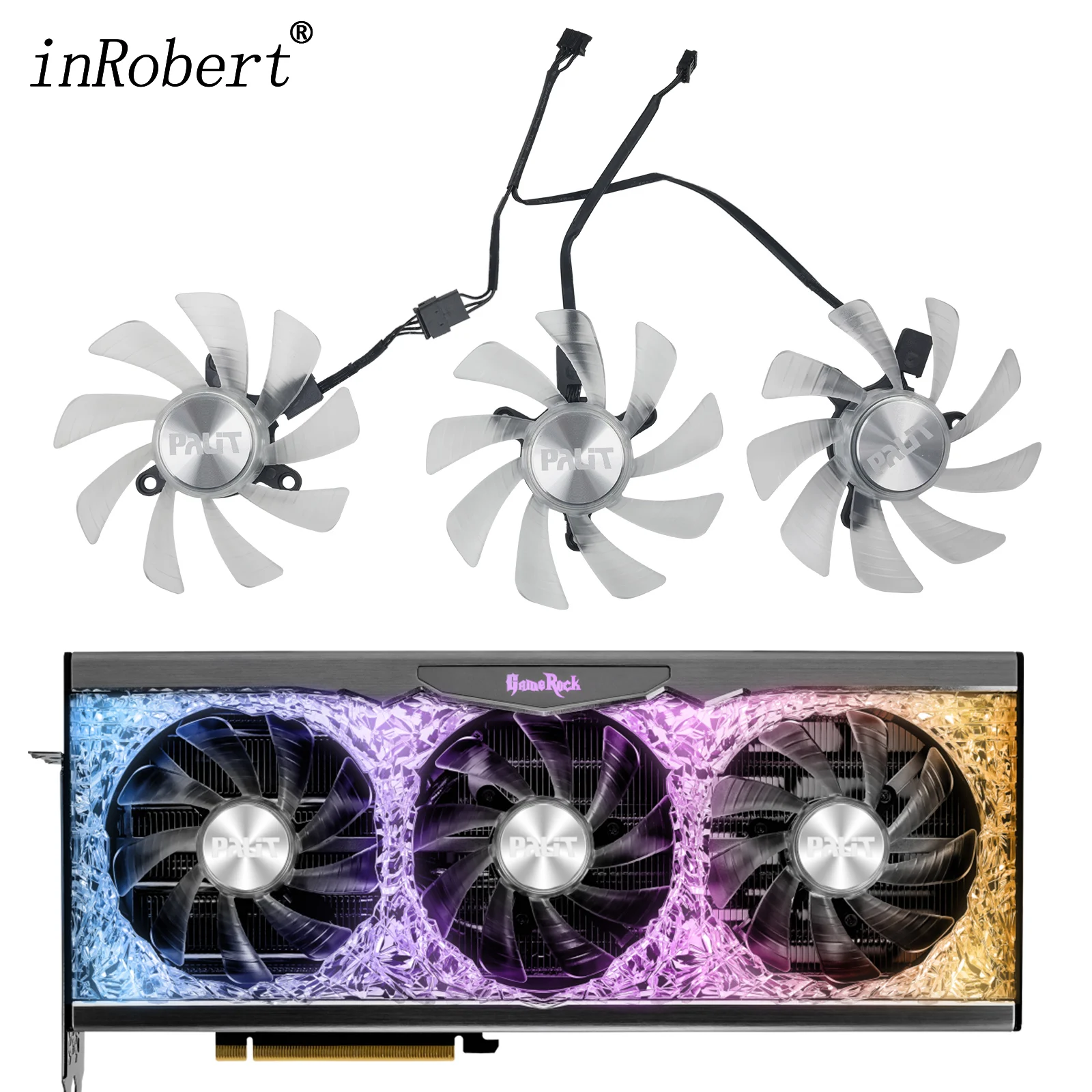 For Palit GeForce RTX 3090ti RTX4070ti GameRock Classic Video Card Cooler Fan 90MM TH9215B2H-PFB03 Graphics Card Cooling Fan
For Palit GeForce RTX 3090ti RTX4070ti GameRock Classic Video Card Cooler Fan 90MM TH9215B2H-PFB03 Graphics Card Cooling Fan