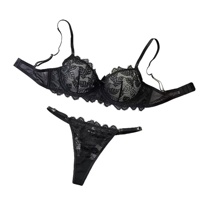 Western Erotic Lace Printed Bra See Through Thong Womens Seductive Underwear Apparel Womens Seductive Sexy Lingerie Set
Western Erotic Lace Printed Bra See Through Thong Womens Seductive Underwear Apparel Womens Seductive Sexy Lingerie Set