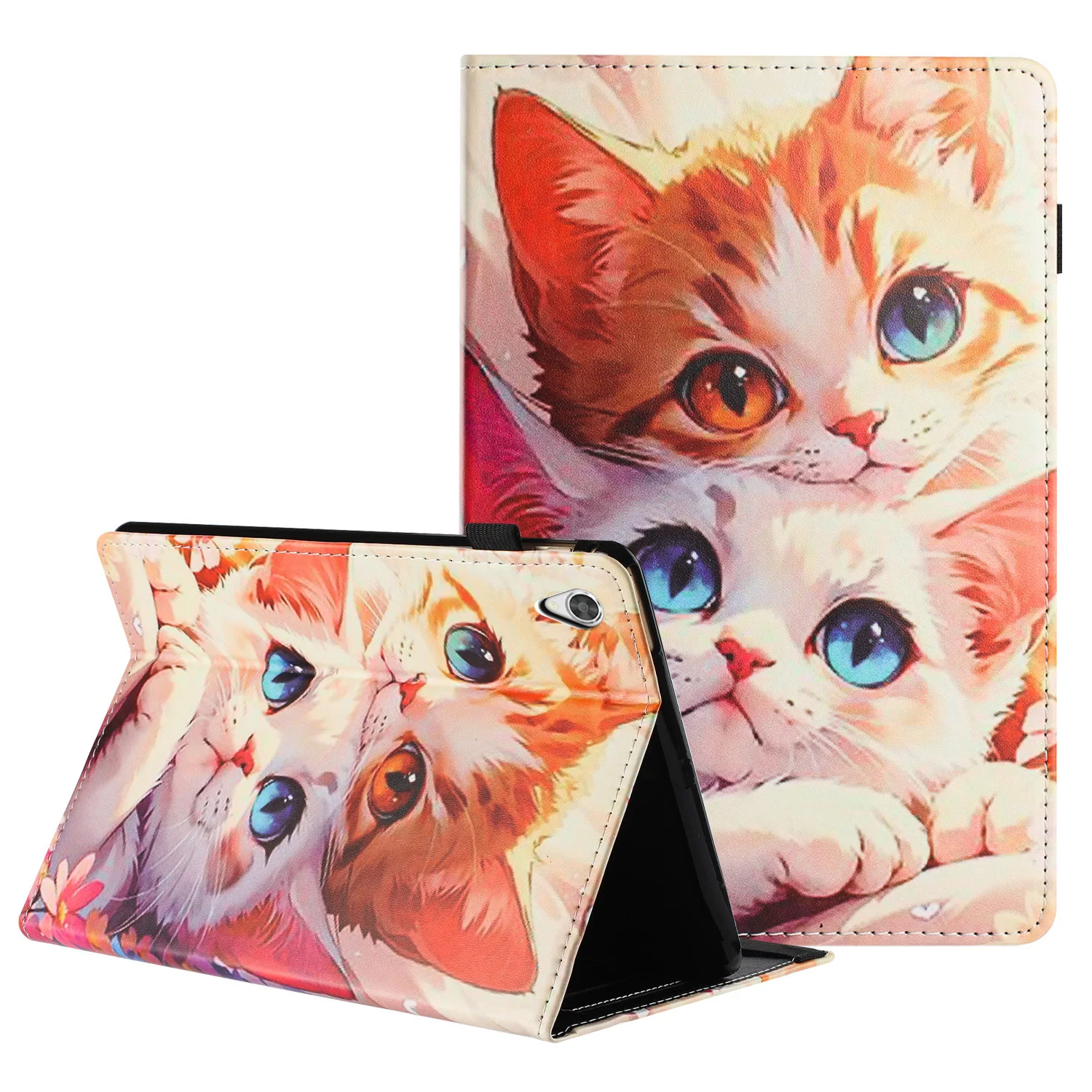 For Lenovo Tab M9 TB-310FU Tablet Case Litchi Texture Pattern Printing Leather Cover Auto Sleep / Wake with Card Holder - Two
For Lenovo Tab M9 TB-310FU Tablet Case Litchi Texture Pattern Printing Leather Cover Auto Sleep / Wake with Card Holder - Two
