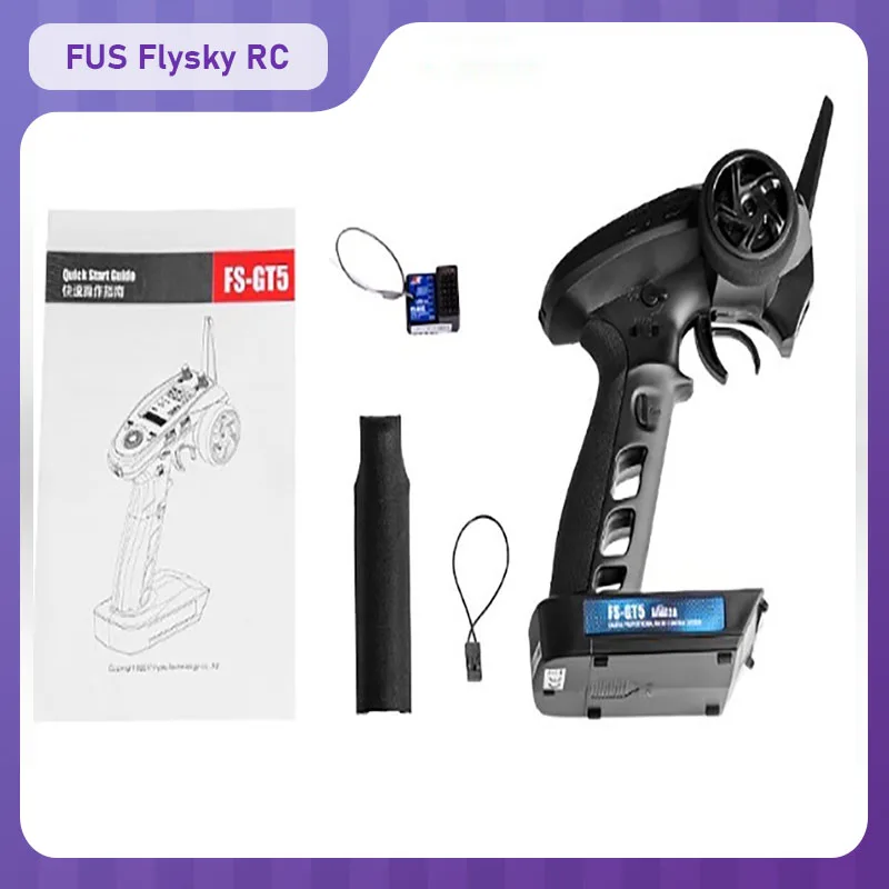 Flysky Gt5 Rc 2.4g 6 Channel Gun Edition Rc With Bs6 Receiver Suitable For Rc Car And Ship Model Controller Runaway Protection
Flysky Gt5 Rc 2.4g 6 Channel Gun Edition Rc With Bs6 Receiver Suitable For Rc Car And Ship Model Controller Runaway Protection