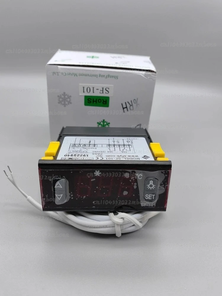 Термостат для холодильника SF-101 с цифровым дисплеем, автоматической регулировкой задержки и интеллектуальным управлением, поддержание постоянной температуры
Термостат для холодильника SF-101 с цифровым дисплеем, автоматической регулировкой задержки и интеллектуальным управлением, поддержание постоянной температуры