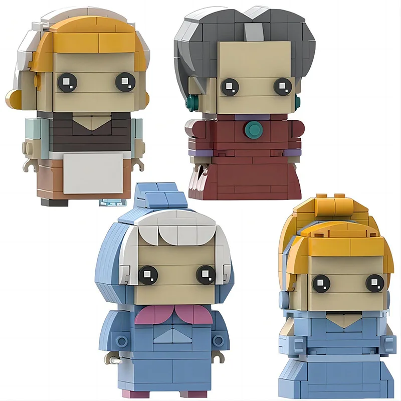 MOC Cinderella Character Square Head Building Blocks DIY Toy Puzzle Collection Bricks for Men's Gifts
MOC Cinderella Character Square Head Building Blocks DIY Toy Puzzle Collection Bricks for Men's Gifts