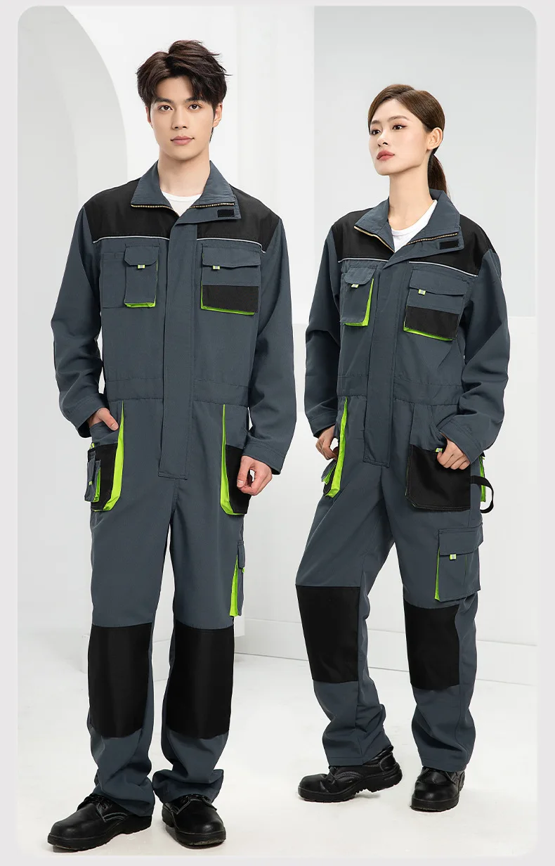Breathable Work Coveralls With 3D Pockets European American Style Multi Pocket Protective Uniform
Breathable Work Coveralls With 3D Pockets European American Style Multi Pocket Protective Uniform