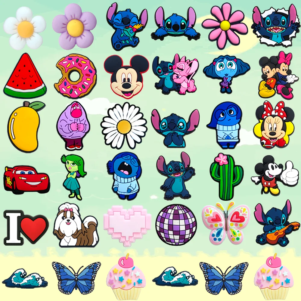 MINISO 1Pcs Disney Stitch Shoe Charms for Sandals Decoration Shoe Accessories Charms Teens Girls Favor Gifts
MINISO 1Pcs Disney Stitch Shoe Charms for Sandals Decoration Shoe Accessories Charms Teens Girls Favor Gifts