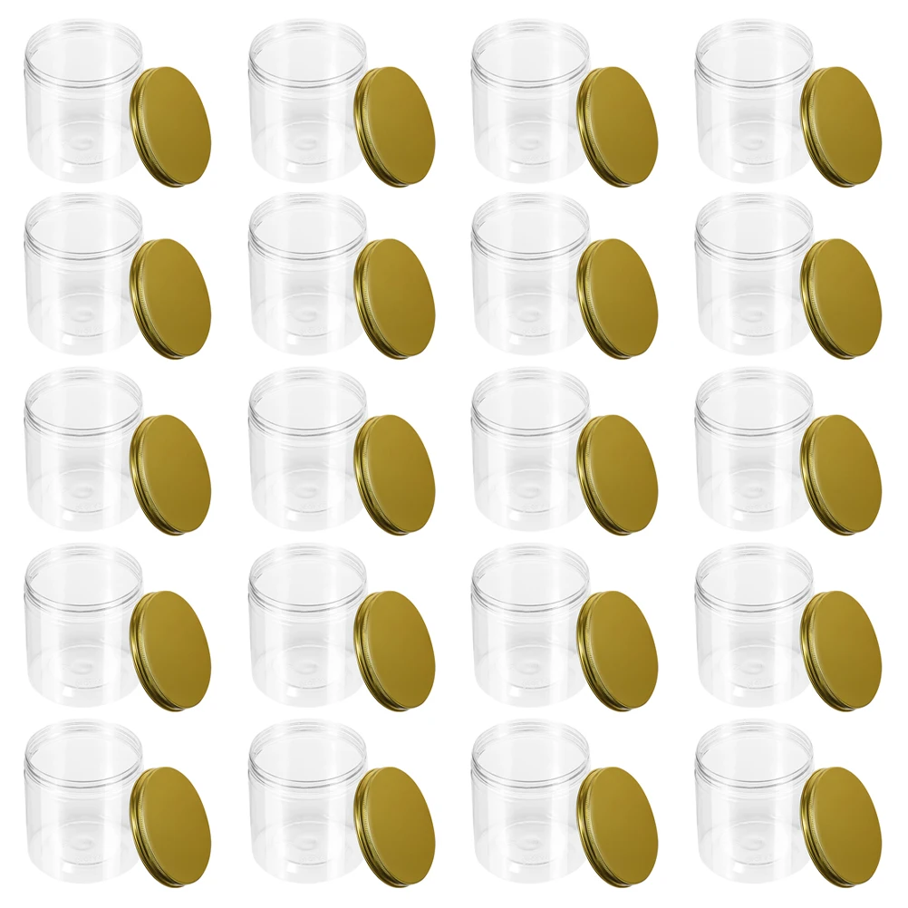 20pcs Storage Bottles Plastic Jars Wide Mouth Containers Aluminum Alloy Portable Tea Canisters Dust Proof Travel
20pcs Storage Bottles Plastic Jars Wide Mouth Containers Aluminum Alloy Portable Tea Canisters Dust Proof Travel