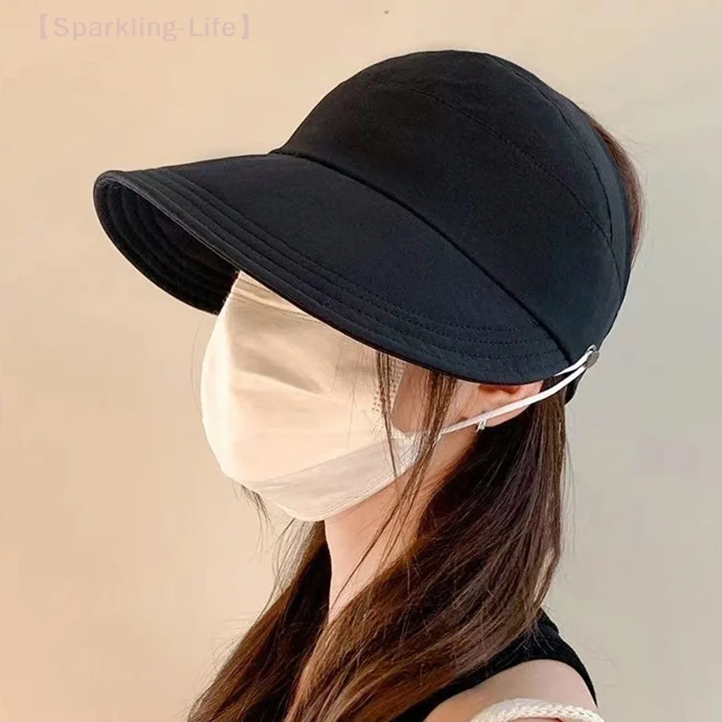 1pc Women's Visors Fashion Sun Protection Hats Creative Face Mask Hook Design Hats New Product Summer Sun Hat Apparel Accessorie
1pc Women's Visors Fashion Sun Protection Hats Creative Face Mask Hook Design Hats New Product Summer Sun Hat Apparel Accessorie