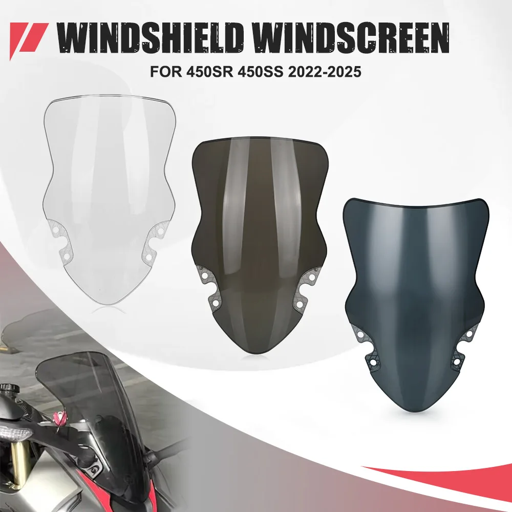 FOR CFMOTO 450 SR SS 450SR 450SS 2022-2025 2024 2023 Motorcycle Windshield WindScreen Deflector Visor Viser Parts 450-SR 450-SS
FOR CFMOTO 450 SR SS 450SR 450SS 2022-2025 2024 2023 Motorcycle Windshield WindScreen Deflector Visor Viser Parts 450-SR 450-SS