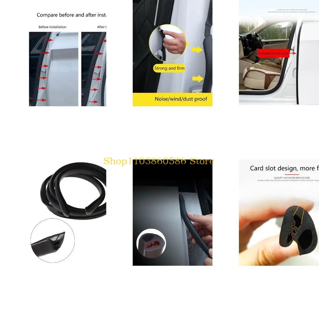 242A Car Door B Pillar Trim Moulding Rubber Noise Weatherstrip Seal Strip Black
242A Car Door B Pillar Trim Moulding Rubber Noise Weatherstrip Seal Strip Black