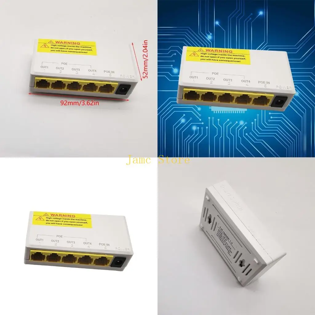 LX0B 4-портовые термостойкие пластиковые повторители PoE 100 Мбит/с. Эффективное рассеивание тепла для поддержания низкой
LX0B 4-портовые термостойкие пластиковые повторители PoE 100 Мбит/с. Эффективное рассеивание тепла для поддержания низкой