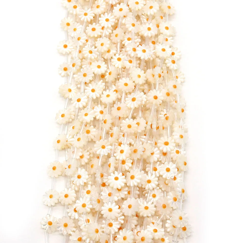 Natural Seawater Shell Daisy Flower Beads Flat Round Loose Beads Fashion DIY Jewelry Handmade Bracelet Pendant Accessories
Natural Seawater Shell Daisy Flower Beads Flat Round Loose Beads Fashion DIY Jewelry Handmade Bracelet Pendant Accessories