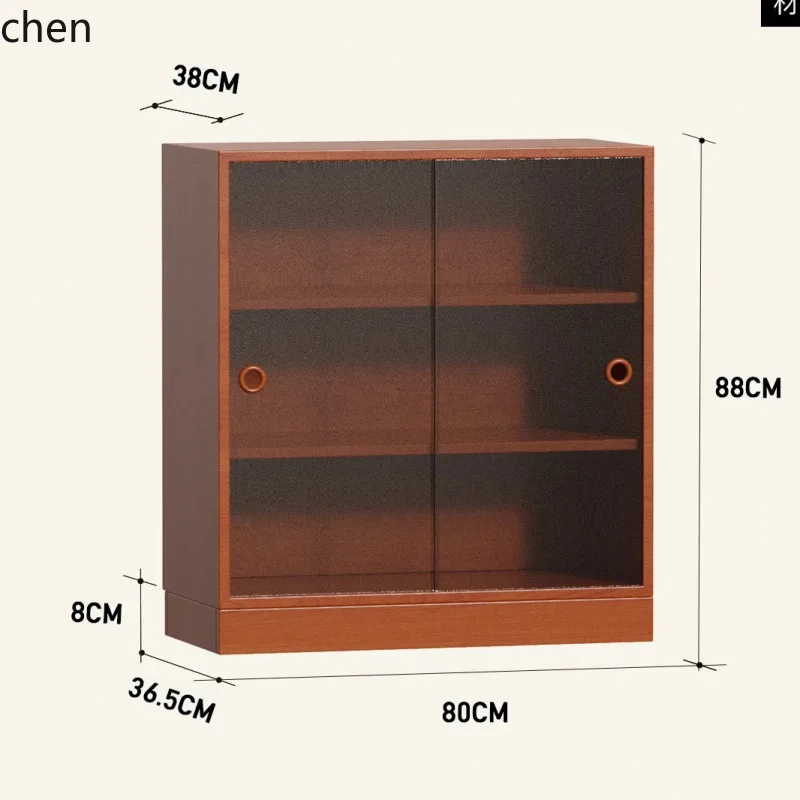 Cabinet Home Living Room Simple Solid Wood Sideboard Combination Bookshelf Side Cabinet
Cabinet Home Living Room Simple Solid Wood Sideboard Combination Bookshelf Side Cabinet