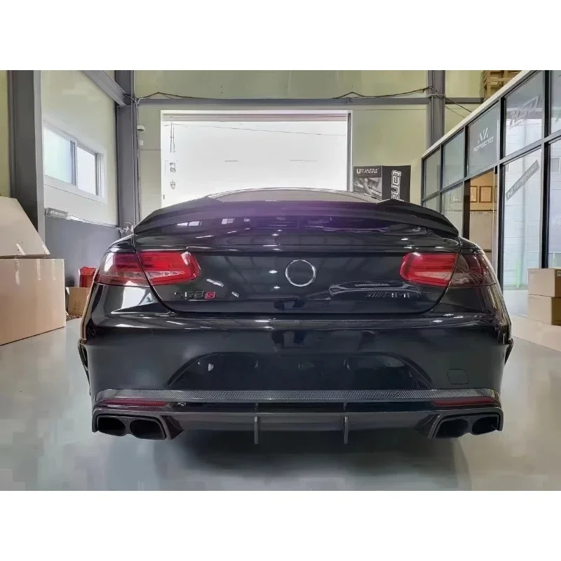 Комплект кузова из настоящего углеродного волокна типа B, подходит для Mercedes Benz C217 W217 S Coupe Class A217 Convertible S Class
Комплект кузова из настоящего углеродного волокна типа B, подходит для Mercedes Benz C217 W217 S Coupe Class A217 Convertible S Class