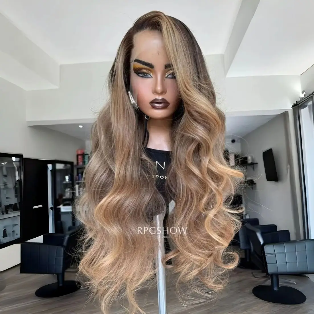 Long Ombre Dark Chestnut Brown Glueless Wigs Synthetic Hair Diversified Body Wave Heat Resistant Fiber Wigs On Clearance Sale
Long Ombre Dark Chestnut Brown Glueless Wigs Synthetic Hair Diversified Body Wave Heat Resistant Fiber Wigs On Clearance Sale