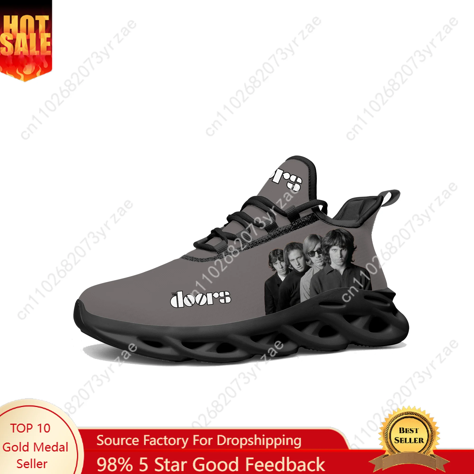 The Doors Lace Mesh Shoes Flat Sneaker Men Women Sports Shoe High Quality Personalized Fashion Sports Sneakers Customized Footwe
The Doors Lace Mesh Shoes Flat Sneaker Men Women Sports Shoe High Quality Personalized Fashion Sports Sneakers Customized Footwe