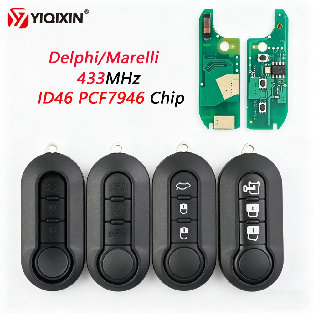 For Fiat 500L Grande Punto Bravo Ducato Fiorino Remote Car Key Marelli Delphi BSI For Peugeot Citroen Boxer Jumper ID46 PCF7946
For Fiat 500L Grande Punto Bravo Ducato Fiorino Remote Car Key Marelli Delphi BSI For Peugeot Citroen Boxer Jumper ID46 PCF7946