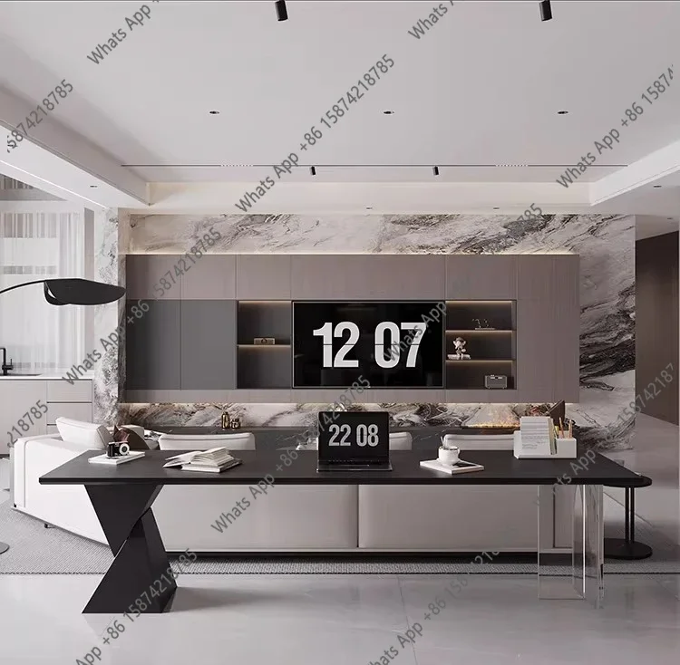 N62 Black solid wood desk home living room Italian minimalist double study table horizontal hall sofa back long table
N62 Black solid wood desk home living room Italian minimalist double study table horizontal hall sofa back long table