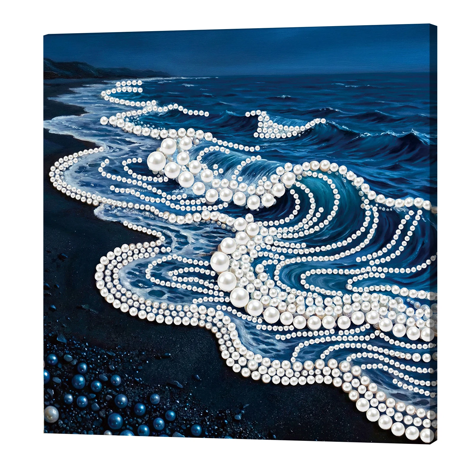 Waves DIY Pearl Painting Kit with Frame 25x25cm Pearl Gem Paintings Picture Arts Craft for Adults Beginners Gift Home Wall Decor
Waves DIY Pearl Painting Kit with Frame 25x25cm Pearl Gem Paintings Picture Arts Craft for Adults Beginners Gift Home Wall Decor