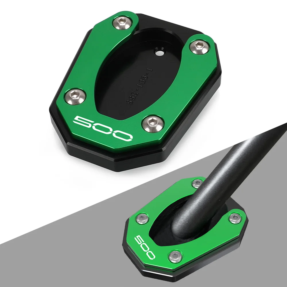 Motorcycle Accessories CNC Kickstand Foot Side Stand Enlarger Pad For Kawasaki Ninja500 Z500 Ninja 500 Z 500 SE 2024 2025 2026
Motorcycle Accessories CNC Kickstand Foot Side Stand Enlarger Pad For Kawasaki Ninja500 Z500 Ninja 500 Z 500 SE 2024 2025 2026