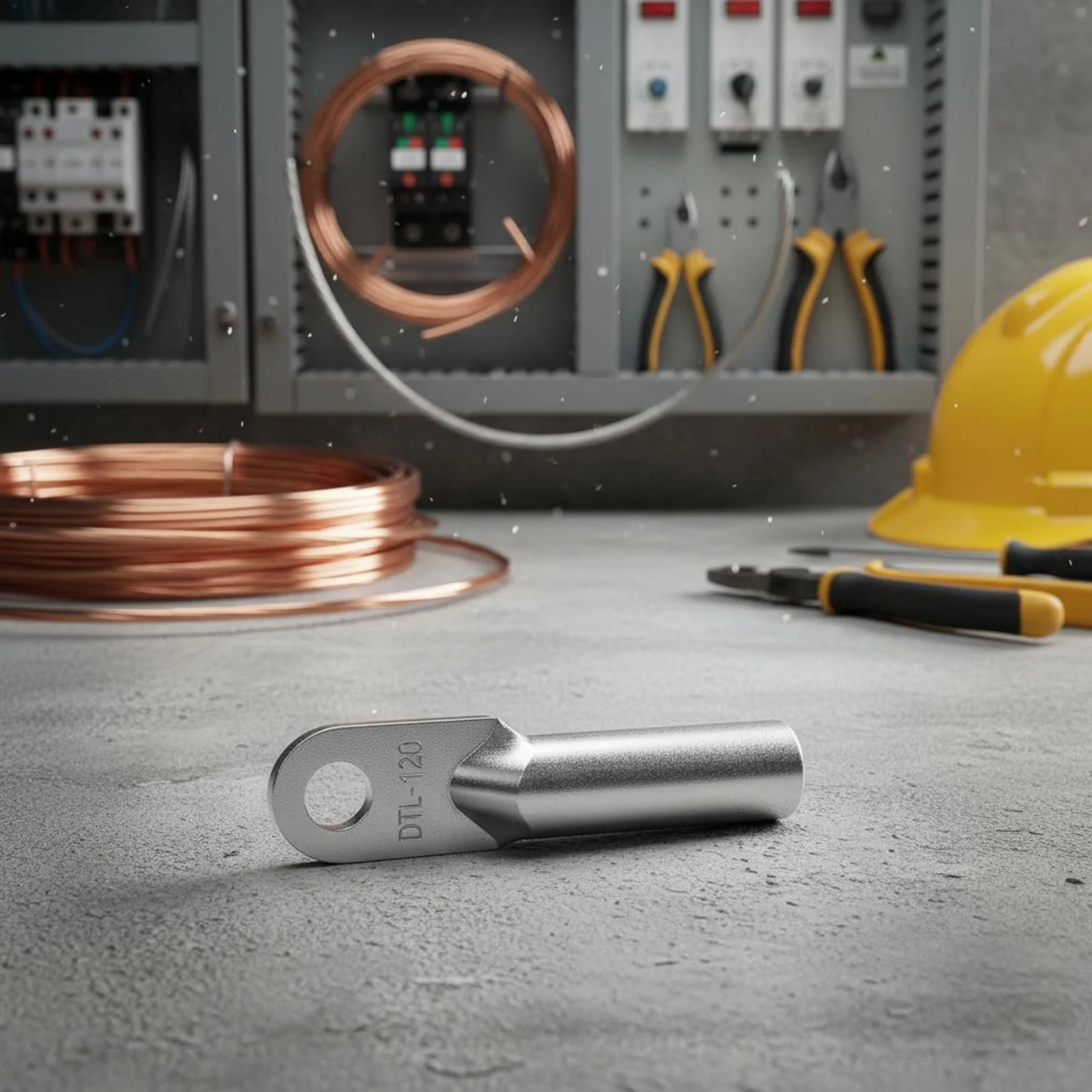 Copper Aluminum Lug Thickened Transition Terminal Lug Electrical Connector Soldered Easy to Install for Power Wiring
Copper Aluminum Lug Thickened Transition Terminal Lug Electrical Connector Soldered Easy to Install for Power Wiring
