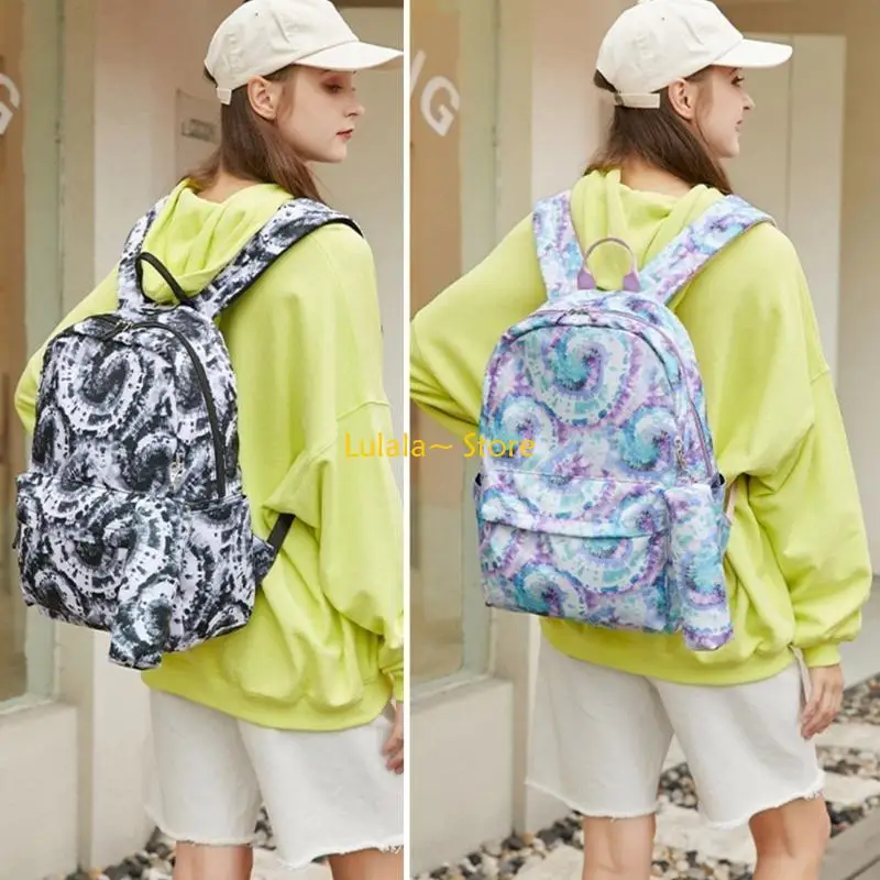 Y4QA Multi-function Backpack for Student Women Tie-Dye Print School Bookbag Lunch Bag
Y4QA Multi-function Backpack for Student Women Tie-Dye Print School Bookbag Lunch Bag