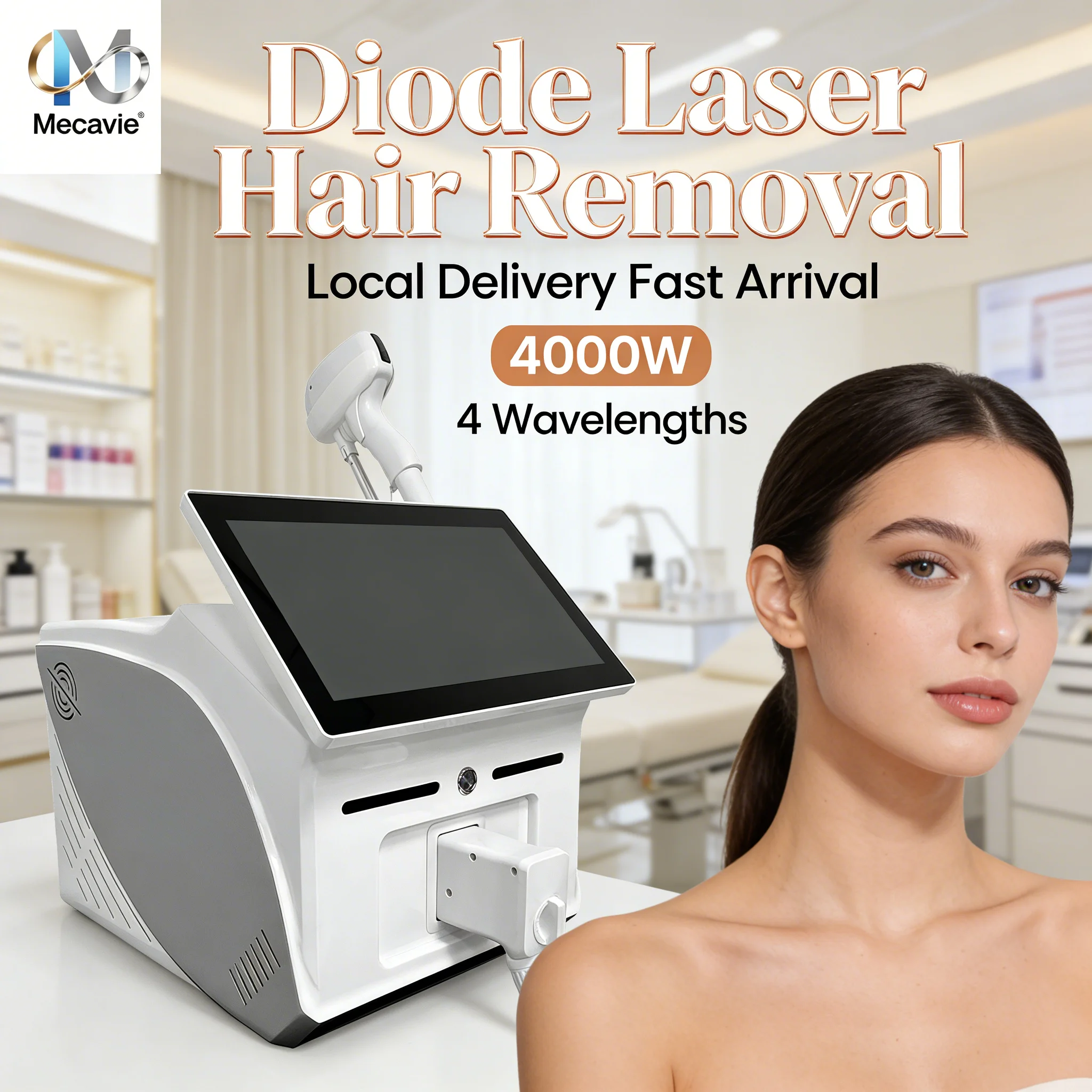 NEW 4000w 4 Waves Portable 808nm Diode Laser Hair Removal Permanent CE Certificate 2026 15.6-inch Large Screen
NEW 4000w 4 Waves Portable 808nm Diode Laser Hair Removal Permanent CE Certificate 2026 15.6-inch Large Screen