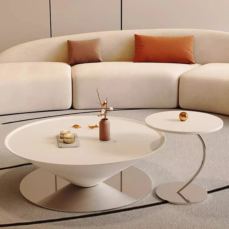 Minimalist Italian Coffee Table Luxury Nordic Modern Designer Round Side Table Aesthetic Service Mesa Auxiliar Salon Furniture
Minimalist Italian Coffee Table Luxury Nordic Modern Designer Round Side Table Aesthetic Service Mesa Auxiliar Salon Furniture