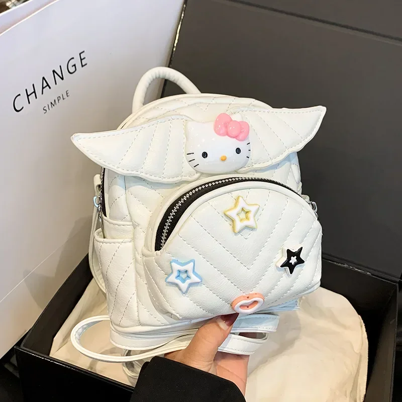 Sanrio Hello Kitty Shoulder Bag Cute Cartoon KT Cat Girls Knapsack Handbag Backpack Kawaii MINISO Schoolbag Girls Holiday Gifts
Sanrio Hello Kitty Shoulder Bag Cute Cartoon KT Cat Girls Knapsack Handbag Backpack Kawaii MINISO Schoolbag Girls Holiday Gifts