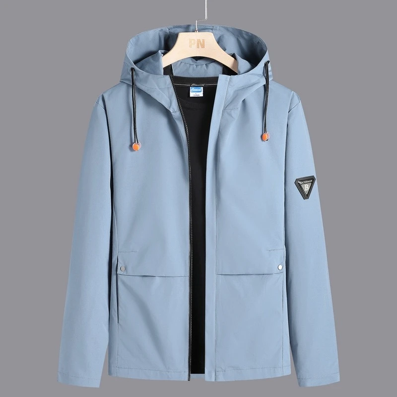 Autumn New Men's Hooded Jacket Windbreaker Trench Coats Oversized Plus 8XL Outerwear Bomber Camping Loose Thin Softshell Jackets
Autumn New Men's Hooded Jacket Windbreaker Trench Coats Oversized Plus 8XL Outerwear Bomber Camping Loose Thin Softshell Jackets