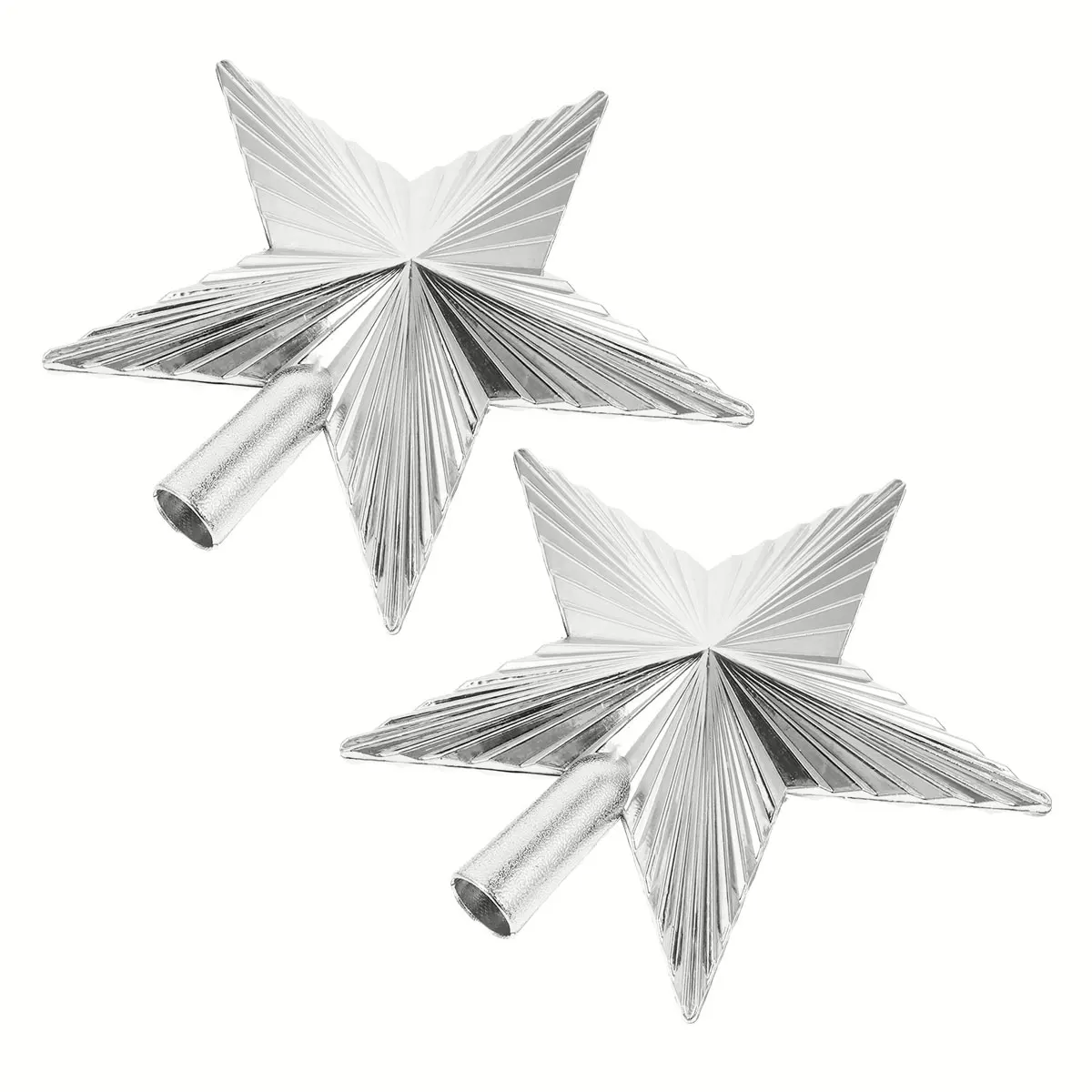 2Pcs Christmas Tree Star Pentagram Plastic Xmas Treetop Decoration for Xmas Party Home Festival Use Christmas Adornment
2Pcs Christmas Tree Star Pentagram Plastic Xmas Treetop Decoration for Xmas Party Home Festival Use Christmas Adornment
