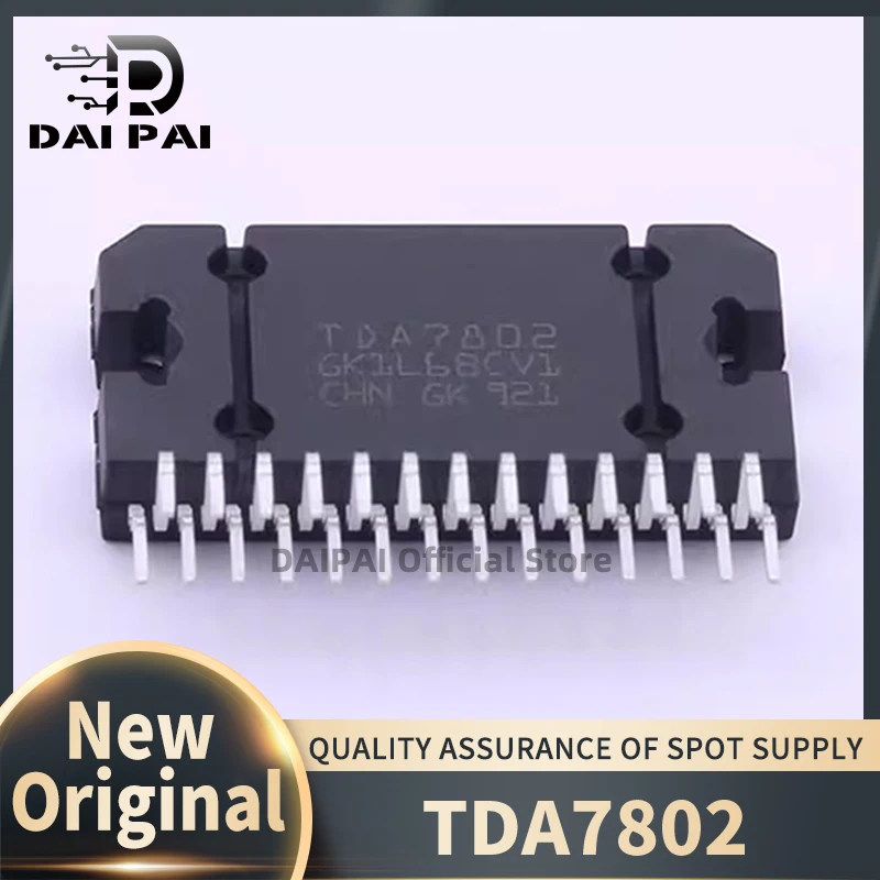 (2Pcs-5Pcs/Lot) 100% New original TDA7802 ZIP-27 Automotive audio amplifier Chipset
(2Pcs-5Pcs/Lot) 100% New original TDA7802 ZIP-27 Automotive audio amplifier Chipset