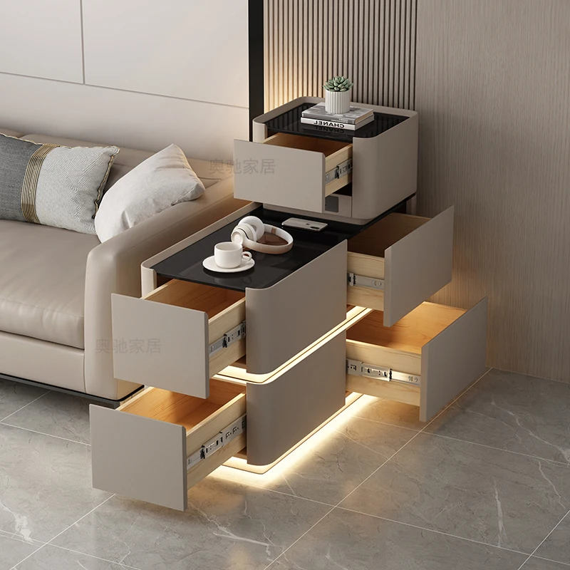 Light luxury smart sofa side cabinet, high-end side cabinet in living room, new solid wood side cabinet, simple storage cabinet
Light luxury smart sofa side cabinet, high-end side cabinet in living room, new solid wood side cabinet, simple storage cabinet