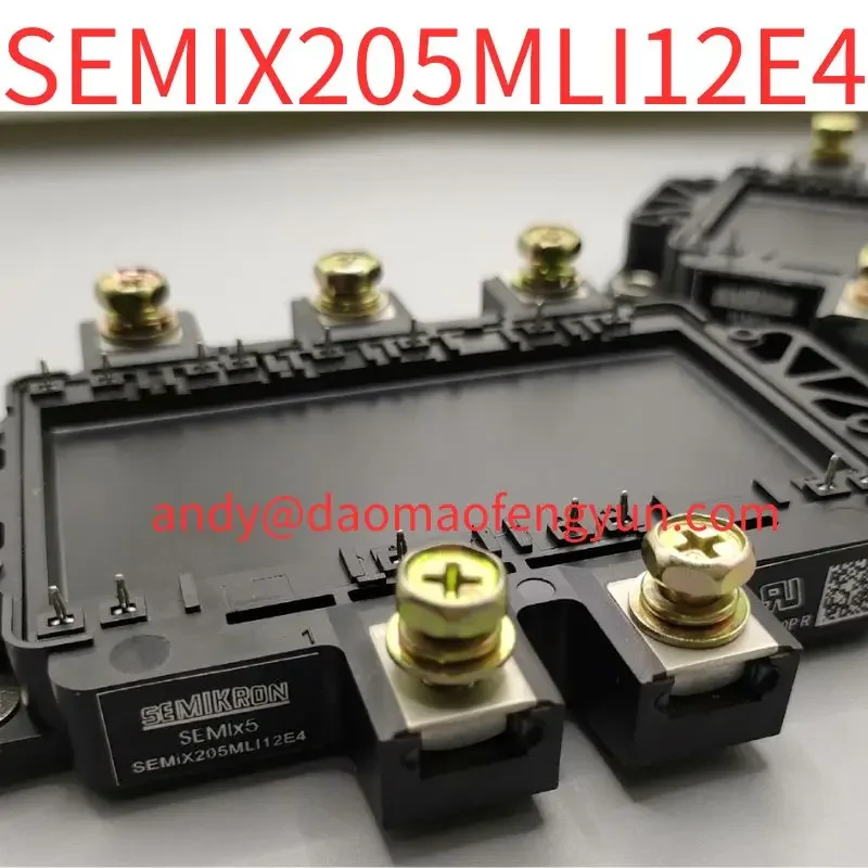 Second-hand test OK SEMIX205MLI12E4 module
Second-hand test OK SEMIX205MLI12E4 module
