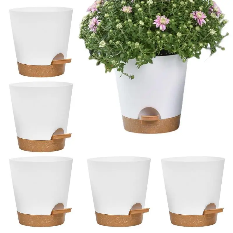 Self Watering Planters Pot Pot Cotton Rope Watering Small Plant Pot Window Boxes Planters Water Level Indicator home appliance
Self Watering Planters Pot Pot Cotton Rope Watering Small Plant Pot Window Boxes Planters Water Level Indicator home appliance