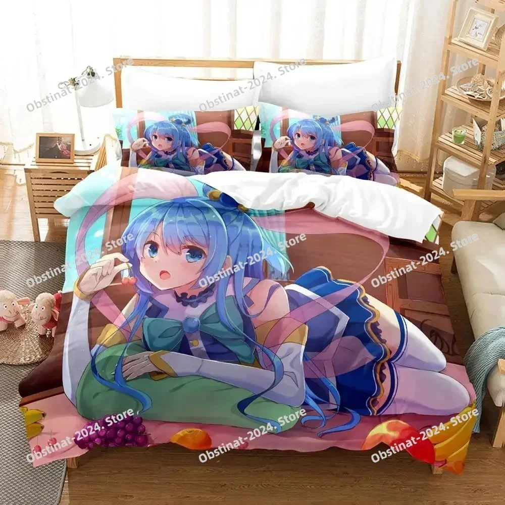 2025 Anime KonoSuba Bedding Set Duvet Cover Full Queen King Size Pillowcase Bed Printed Bed Set Aldult Kid Bedroom Single Twin
2025 Anime KonoSuba Bedding Set Duvet Cover Full Queen King Size Pillowcase Bed Printed Bed Set Aldult Kid Bedroom Single Twin