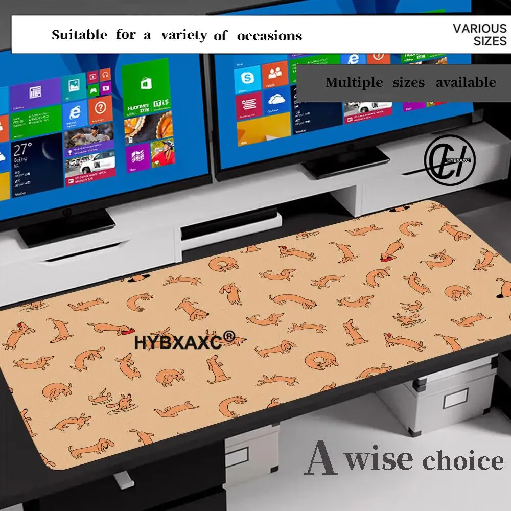 HD Dachshund Cute Mouse Pad Computer Laptop Rubber Non-slip Mouse Mat Mousepad Gamers Decoracion Desk Mat HYBXAXC
HD Dachshund Cute Mouse Pad Computer Laptop Rubber Non-slip Mouse Mat Mousepad Gamers Decoracion Desk Mat HYBXAXC