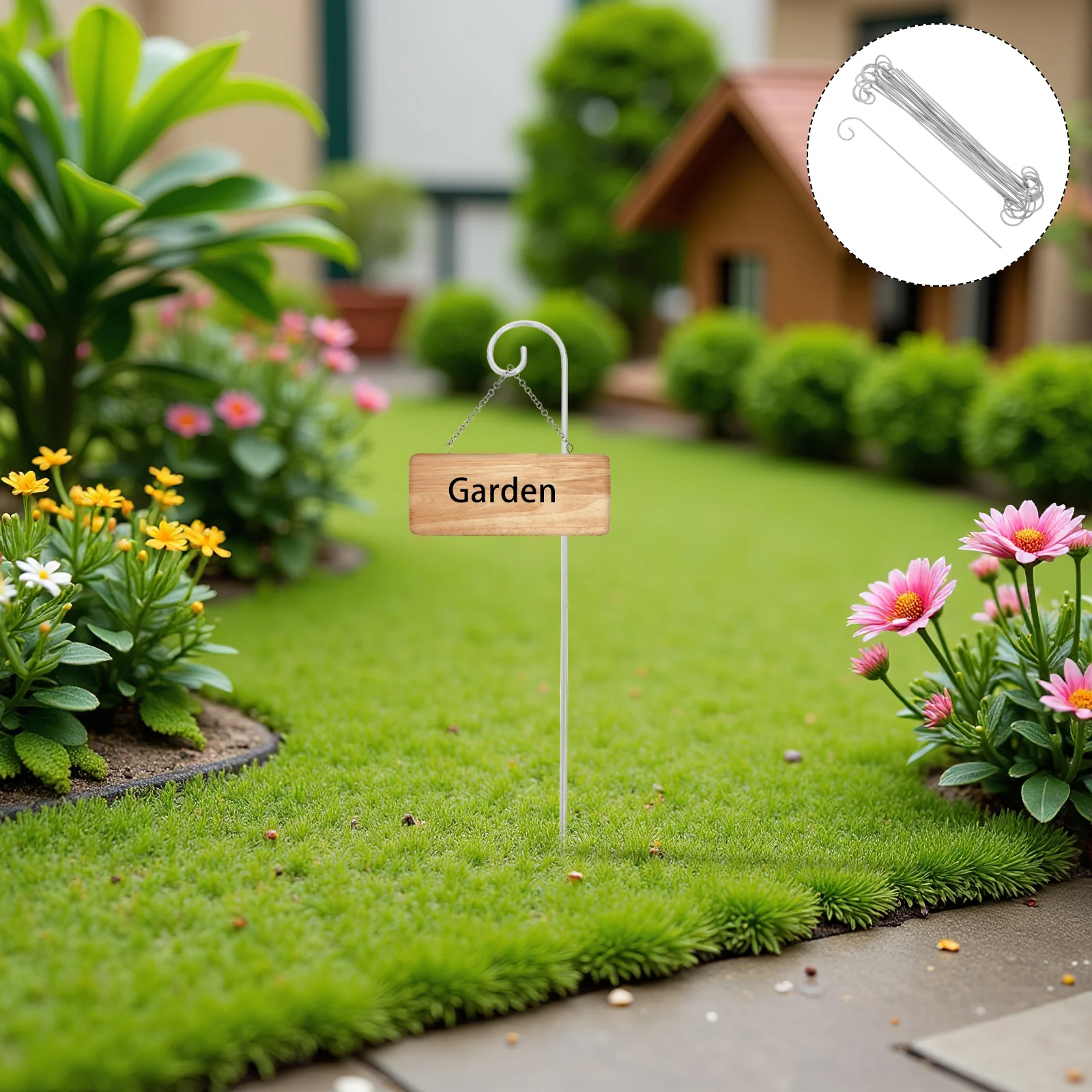 20Pcs Durable Metal Shepherd Hooks for Garden Outdoor Hanging Plants Lanterns Signs Weather Resistant Plant Label Hooks
20Pcs Durable Metal Shepherd Hooks for Garden Outdoor Hanging Plants Lanterns Signs Weather Resistant Plant Label Hooks